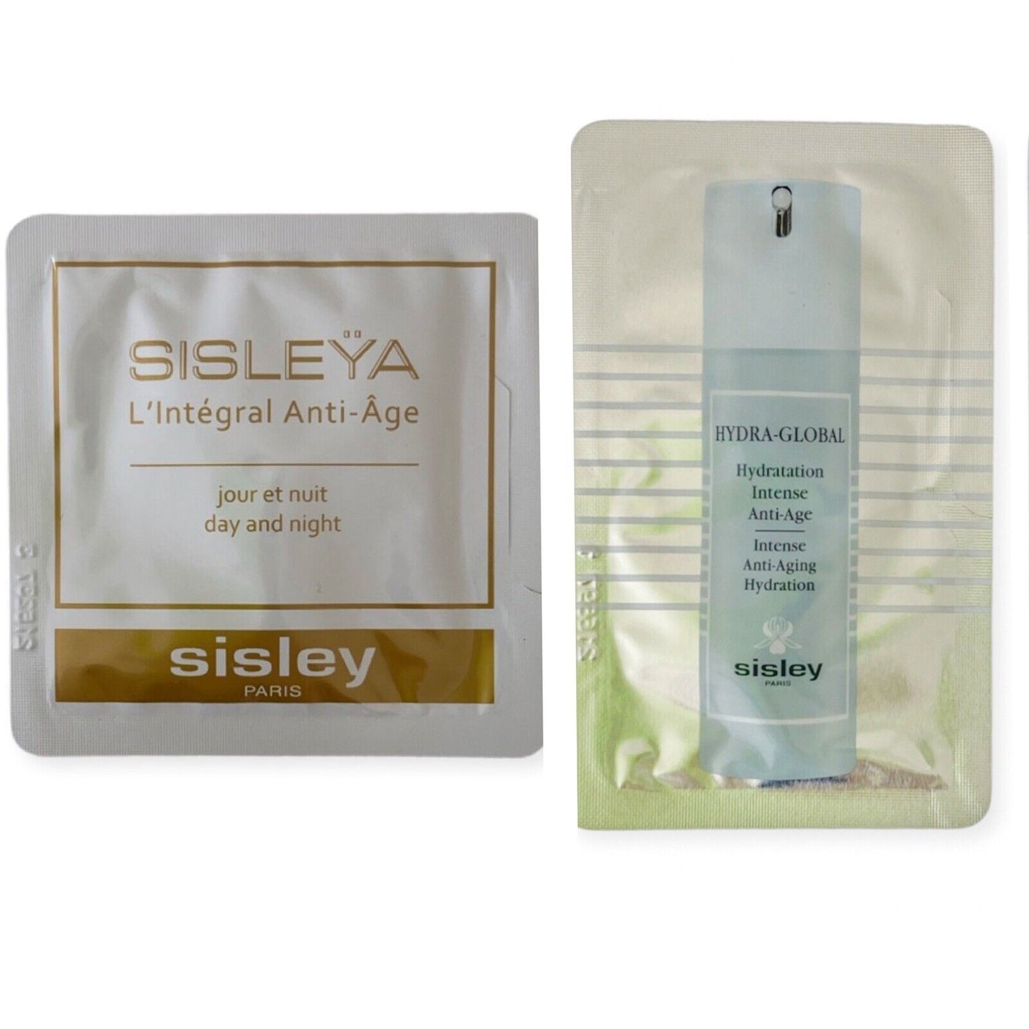 SISLEY Sisleya L'Integral Anti-Age Day/Night Cream 4mL+Hydra-Global Serum 1.5mL